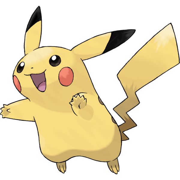 the pokemon pikachu, an electric mouse